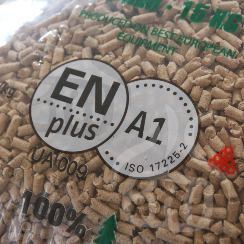 Pellet Rezult, certyfikat ENplus A1,