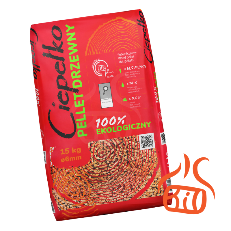 Pellet Ciepełko Premium EnPlus A1 Wolebio.pl