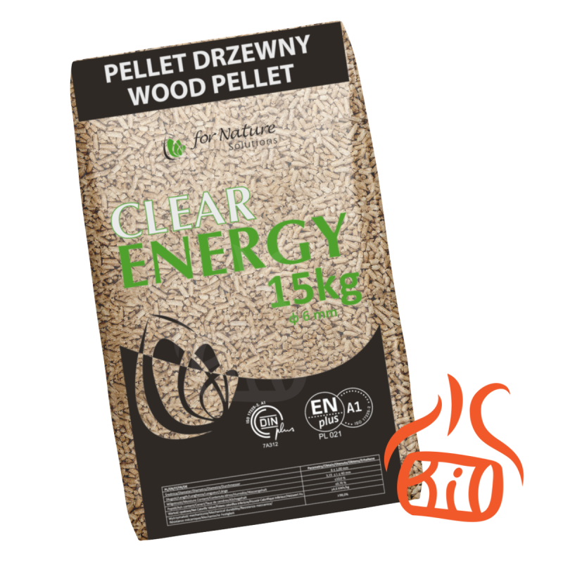 Pellet Clear Energy Premium EnPlus A1 Wolebio.pl