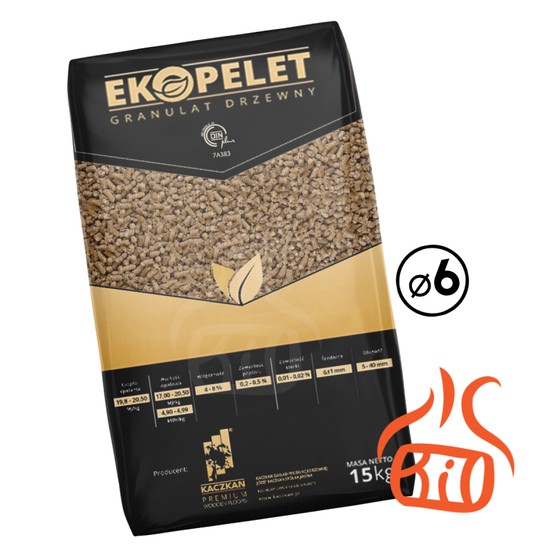 Pellet Ekopelet dębowy DINplus Wolebio.pl