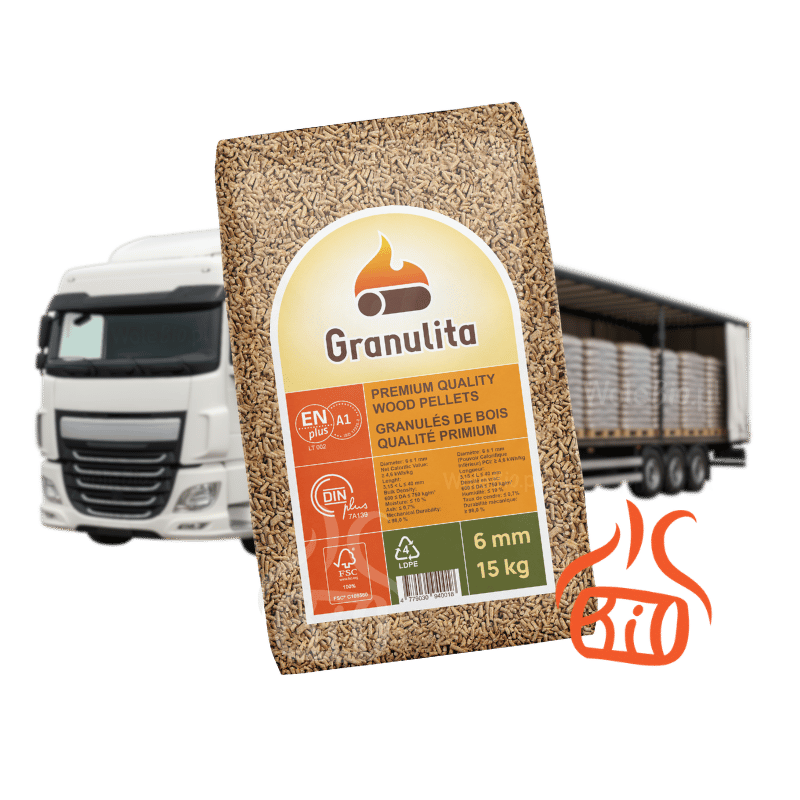 Pellet Granulita hurt | Pellet z dostawą | Wolebio.pl