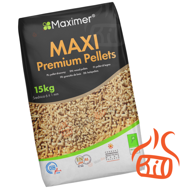 Pellet drzewny Maxi Maximer Premium Pellets