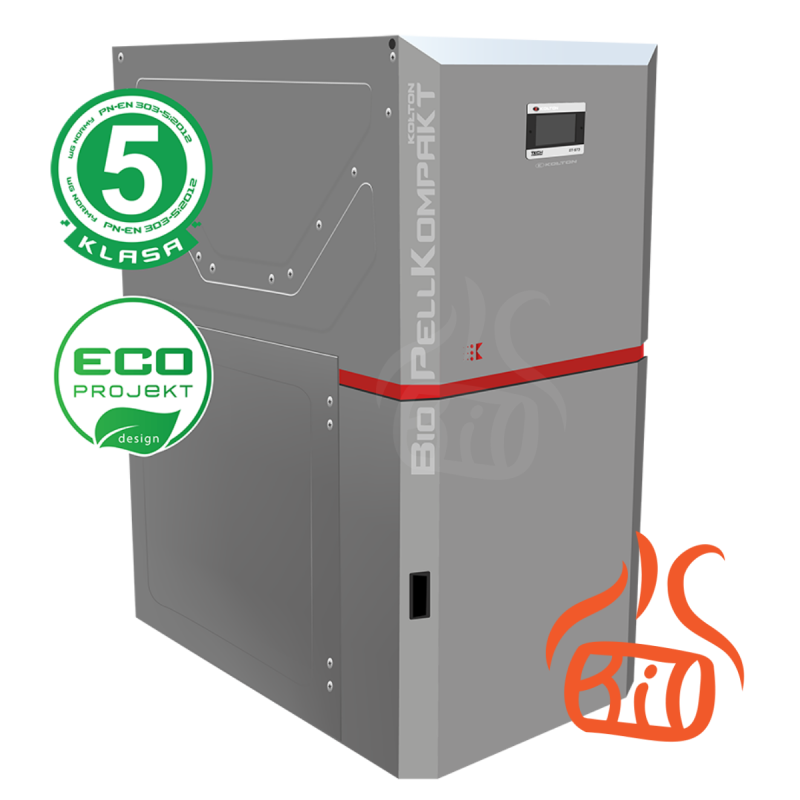 Piec na pellet Kołton Bio PellKompakt 12-24kW | Wolebio.pl
