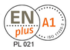 Certyfikat EnPlus A1 Pellet Clear Energy