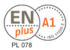 Certyfikat EnPlus A1 Hiton