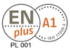 Certyfikat EnPlus A1 Pellet Olimp